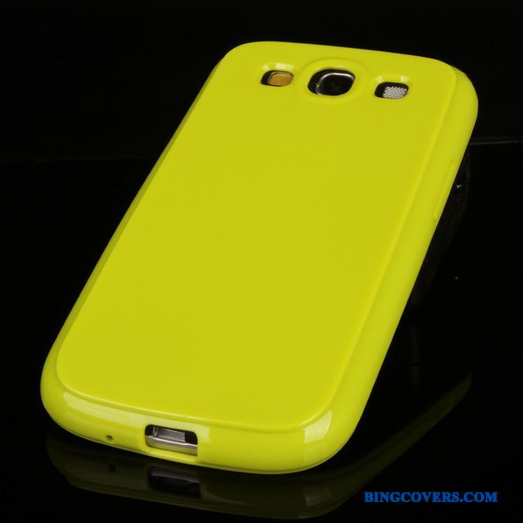 Samsung Galaxy S3 Cartoon Grøn Blød Cover Mobiltelefon Etui Beskyttelse