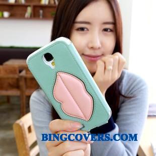Samsung Galaxy S4 Beskyttelse Lædertaske Stjerne Telefon Etui Smuk Cover Mobiltelefon