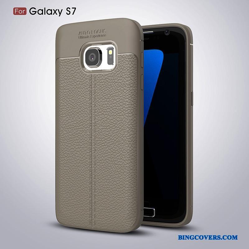Samsung Galaxy S7 Af Personlighed Grå Telefon Etui Kreativ Anti-fald Blød Stjerne