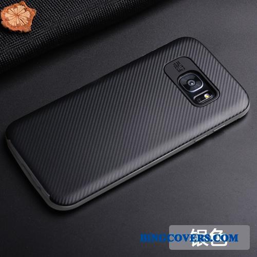 Samsung Galaxy S7 Edge Etui Simple Af Personlighed Sølv Stjerne Cover Beskyttelse Silikone