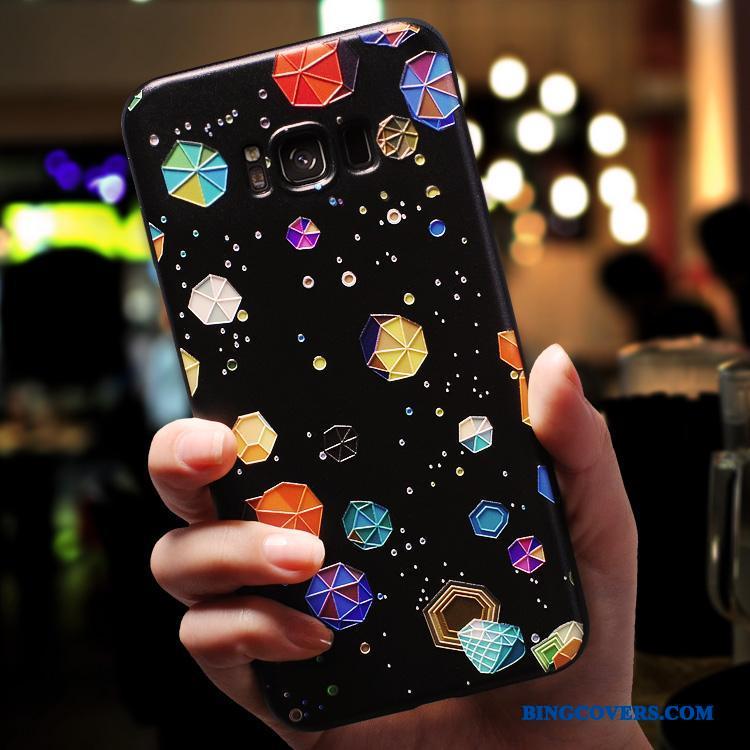 Samsung Galaxy S8+ Alt Inklusive Kreativ Telefon Etui Farve Stjerne Silikone Anti-fald