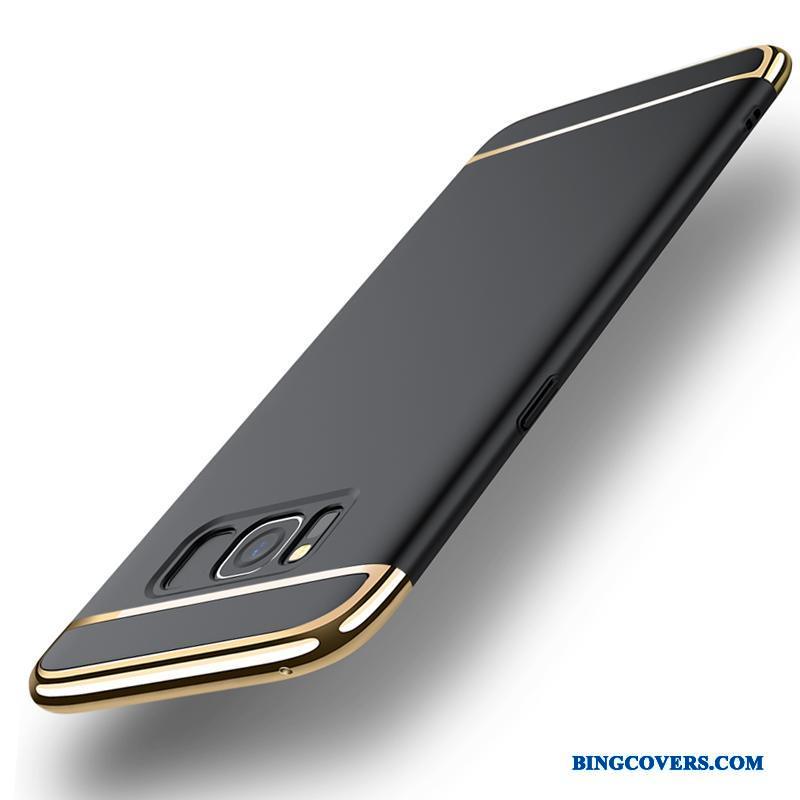 Samsung Galaxy S8 Alt Inklusive Telefon Etui Stjerne Cover Anti-fald Sort