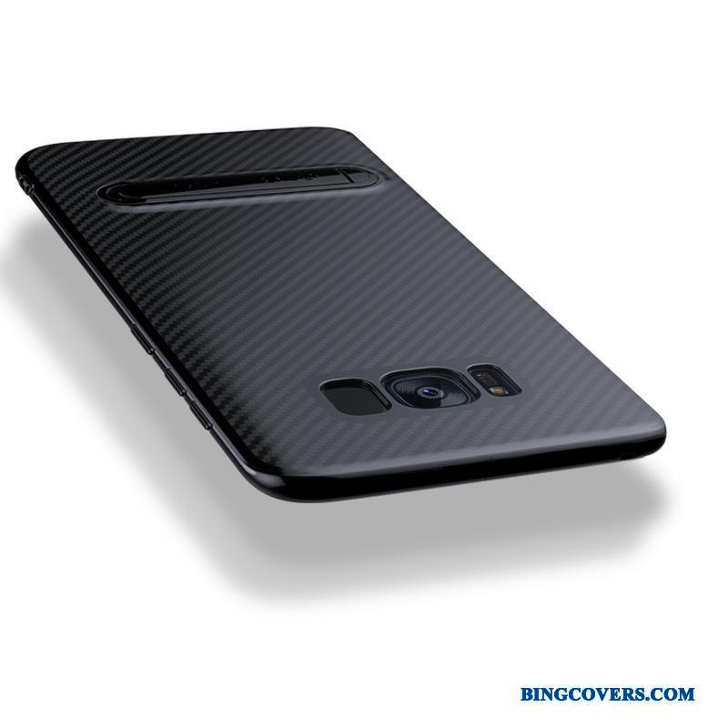 Samsung Galaxy S8 Cover Beskyttelse Telefon Etui Tynd Stjerne Alt Inklusive Sort