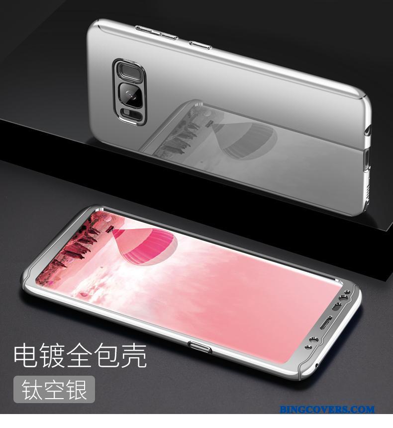 Samsung Galaxy S8+ Etui Alt Inklusive Anti-fald Kreativ Stjerne Cover Tynd Sølv