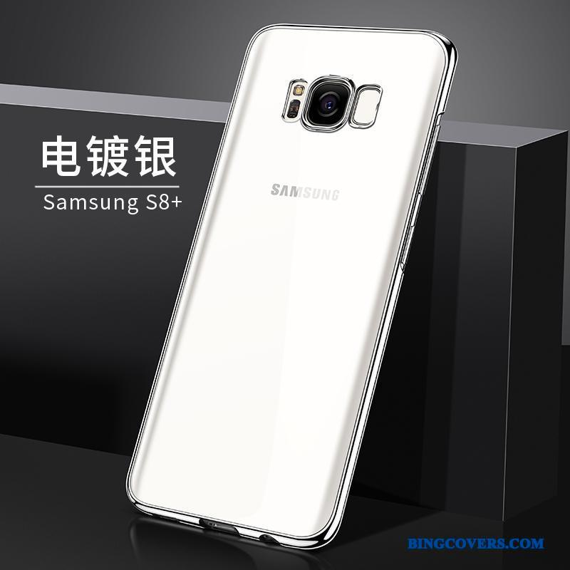 Samsung Galaxy S8+ Etui Trend Tynd Beskyttelse Anti-fald Cover Stjerne Sølv