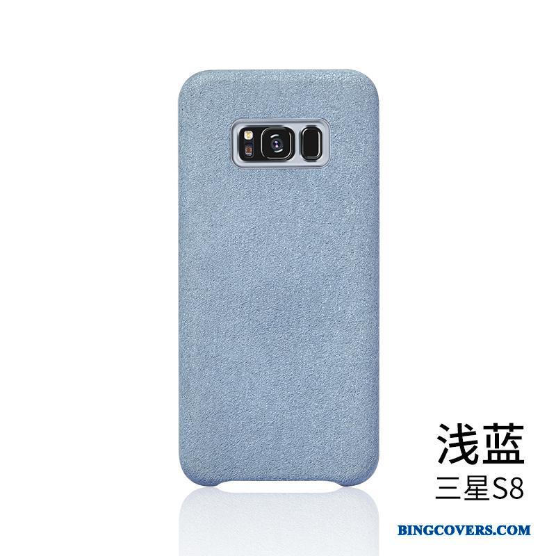 Samsung Galaxy S8 Lædertaske Europa Fløjl Cover Beskyttelse Telefon Etui Alt Inklusive