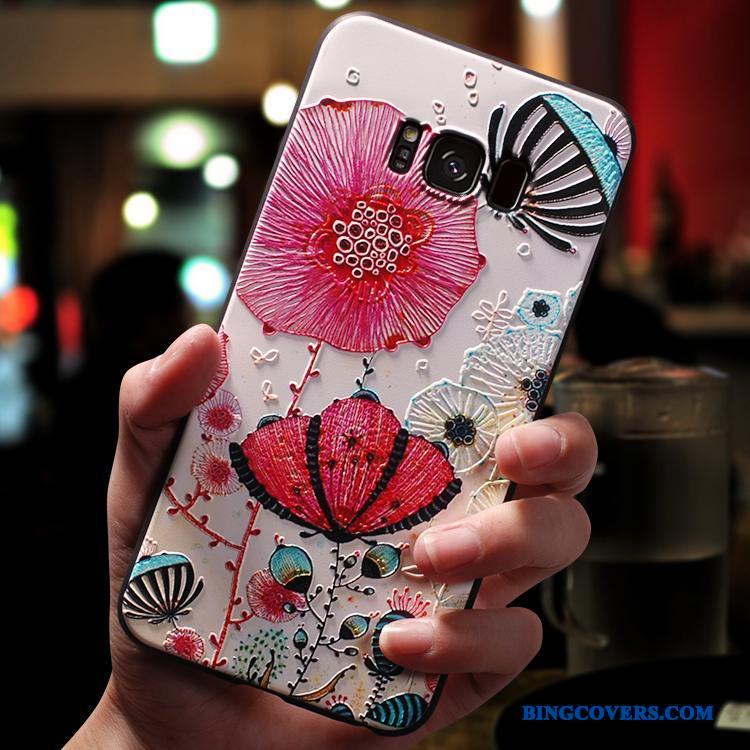 Samsung Galaxy S8 Telefon Etui Alt Inklusive Silikone Kreativ Lyserød Stjerne Af Personlighed