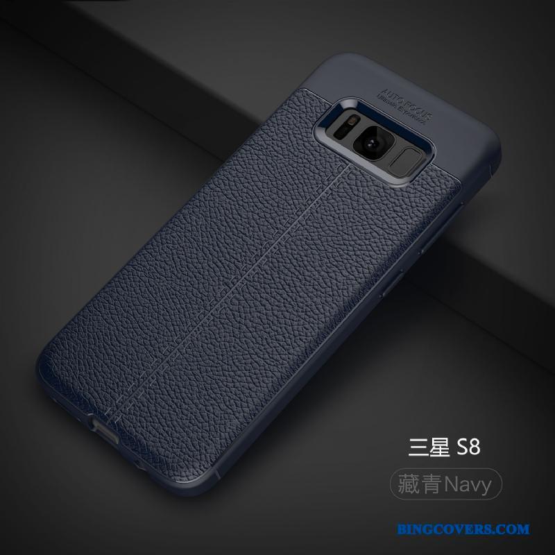 Samsung Galaxy S8+ Trend Telefon Etui Beskyttelse Læder Stjerne Anti-fald Blød