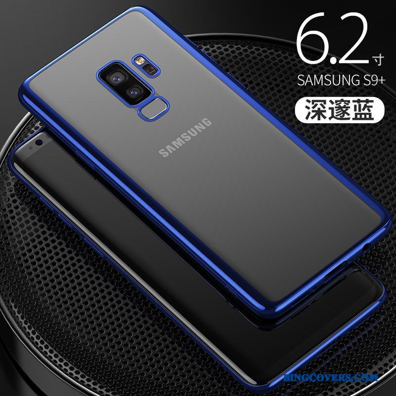 Samsung Galaxy S9+ Blød Stjerne Anti-fald Kreativ Tynd Gennemsigtig Telefon Etui