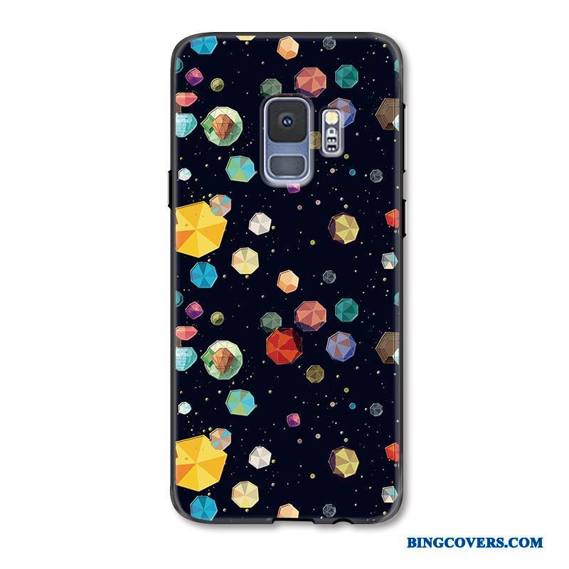 Samsung Galaxy S9 Etui Beskyttelse Trend Kreativ Cover Mode Farverig Anti-fald