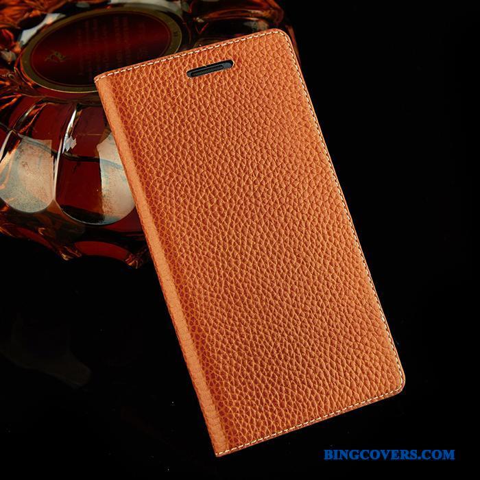 Samsung Galaxy S9 Etui Mobiltelefon Cover Blød Ægte Læder Beskyttelse Folio Lædertaske