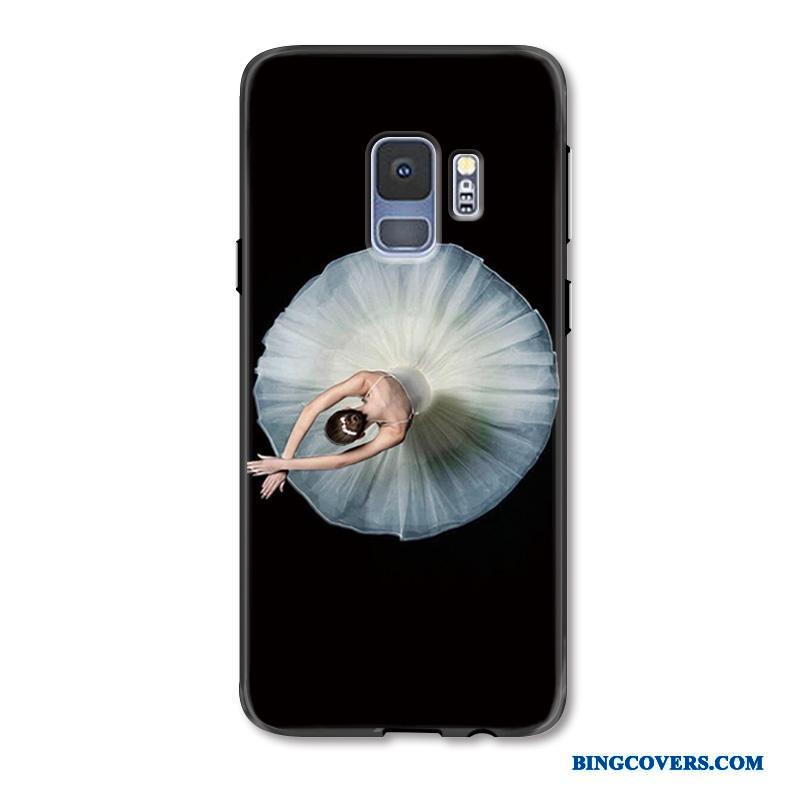 Samsung Galaxy S9 Sort Ny Alt Inklusive Telefon Etui Silikone Cover Stjerne