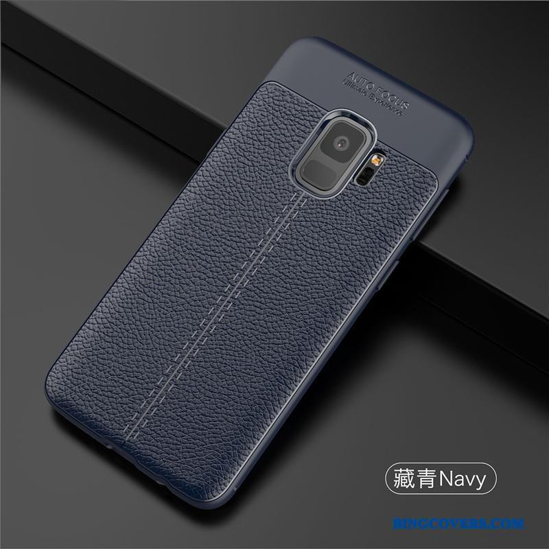 Samsung Galaxy S9 Telefon Etui Alt Inklusive Beskyttelse Silikone Ny Cover Blå
