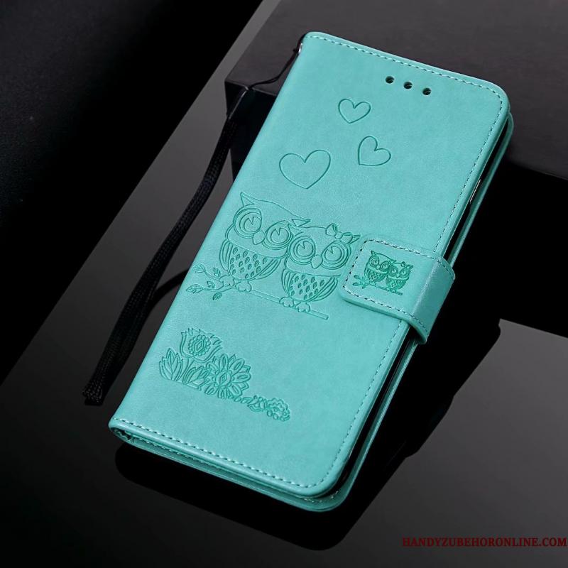 Sony Xperia 1 Cover Anti-fald Beskyttelse Clamshell Lædertaske Grøn Telefon Etui