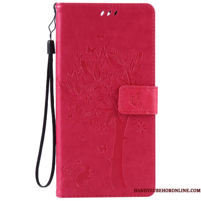 Sony Xperia 5 Rød Silikone Telefon Etui Anti-fald Lædertaske Blød Beskyttelse