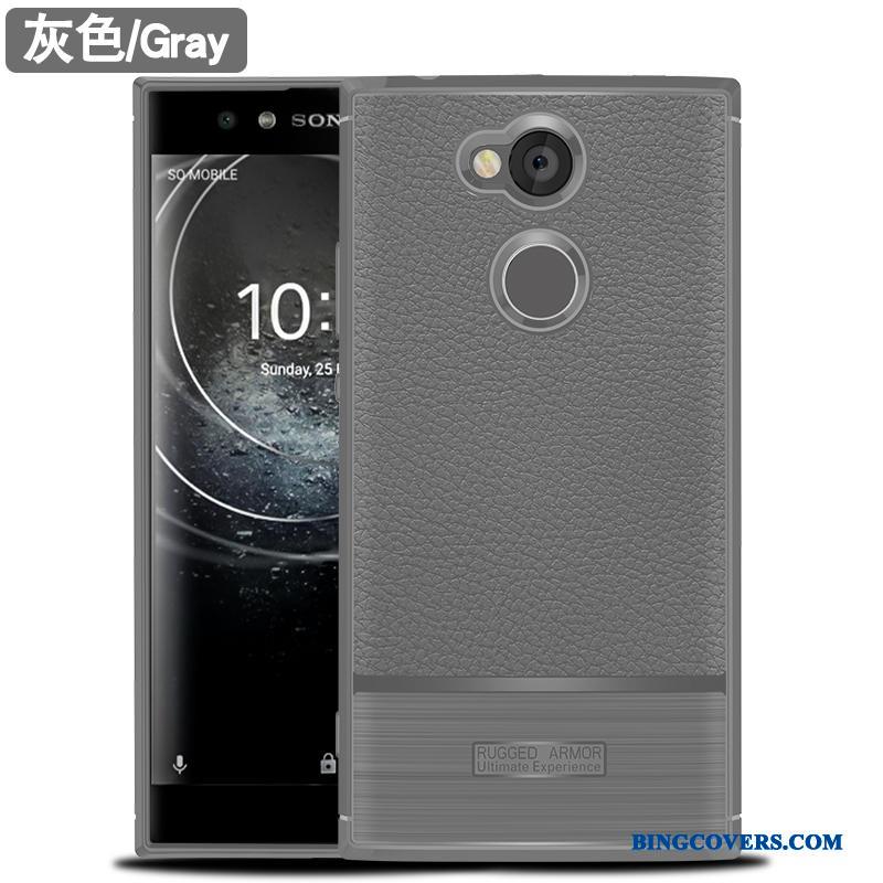 Sony Xperia Xa2 Ultra Beskyttelse Blød Silikone Grå Anti-fald Cover Telefon Etui