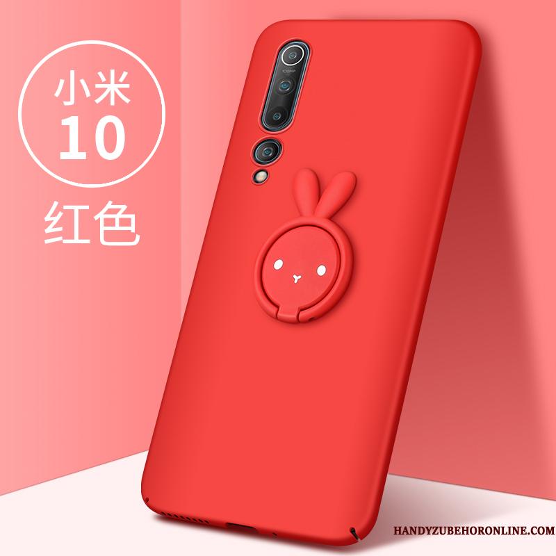 Xiaomi Mi 10 Etui Mønster Anti-fald Beskyttelse Cover Tynd Lyserød Net Red