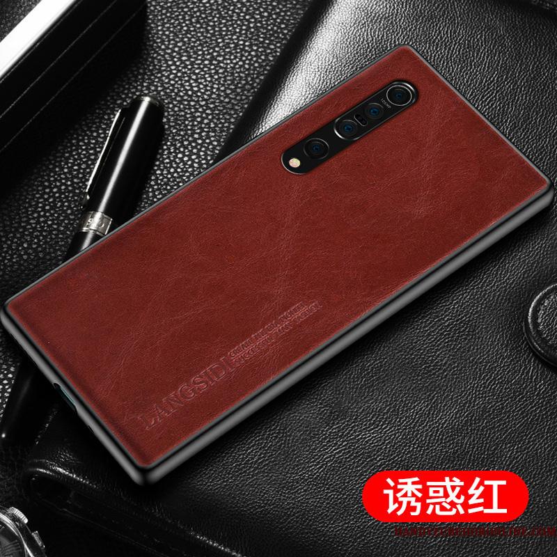 Xiaomi Mi 10 Pro Telefon Etui Cow Beskyttelse Lædertaske High End Tynd Tilpas