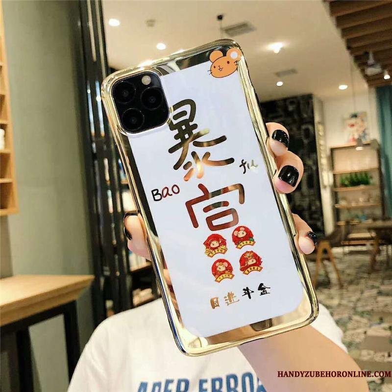 iPhone 11 Pro Etui Kinesisk Stil Af Personlighed Alt Inklusive Silikone Anti-fald Beskyttelse Kreativ