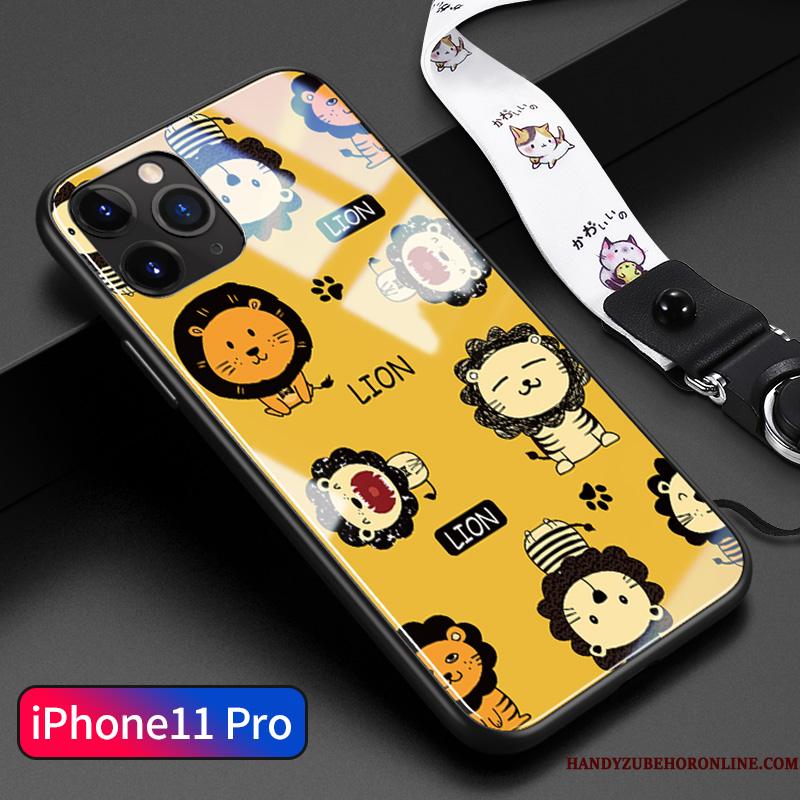 iPhone 11 Pro Etui Smuk Anti-fald Cartoon High End Glas Cover Beskyttelse