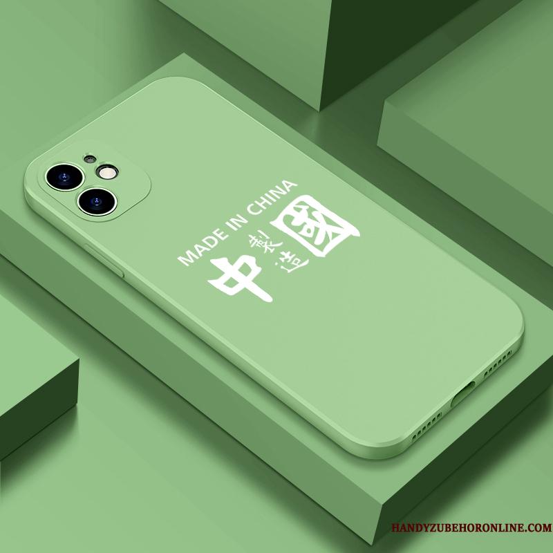 iPhone 12 Mini Etui Cover Ny Beskyttelse Silikone Alt Inklusive Anti-fald Grøn