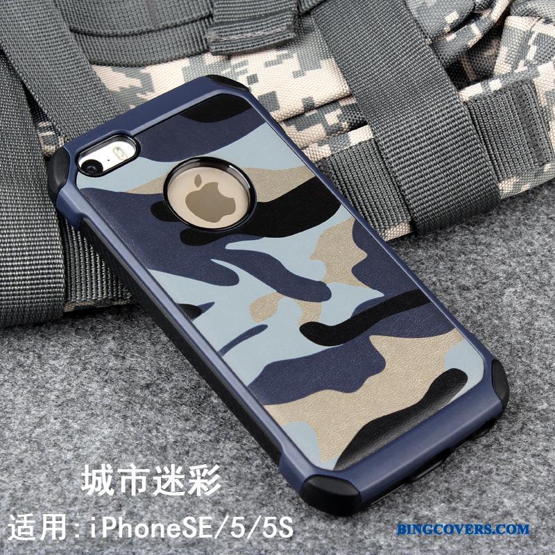 iPhone 5/5s Cover Silikone Etui Anti-fald Beskyttelse Blød Telefon
