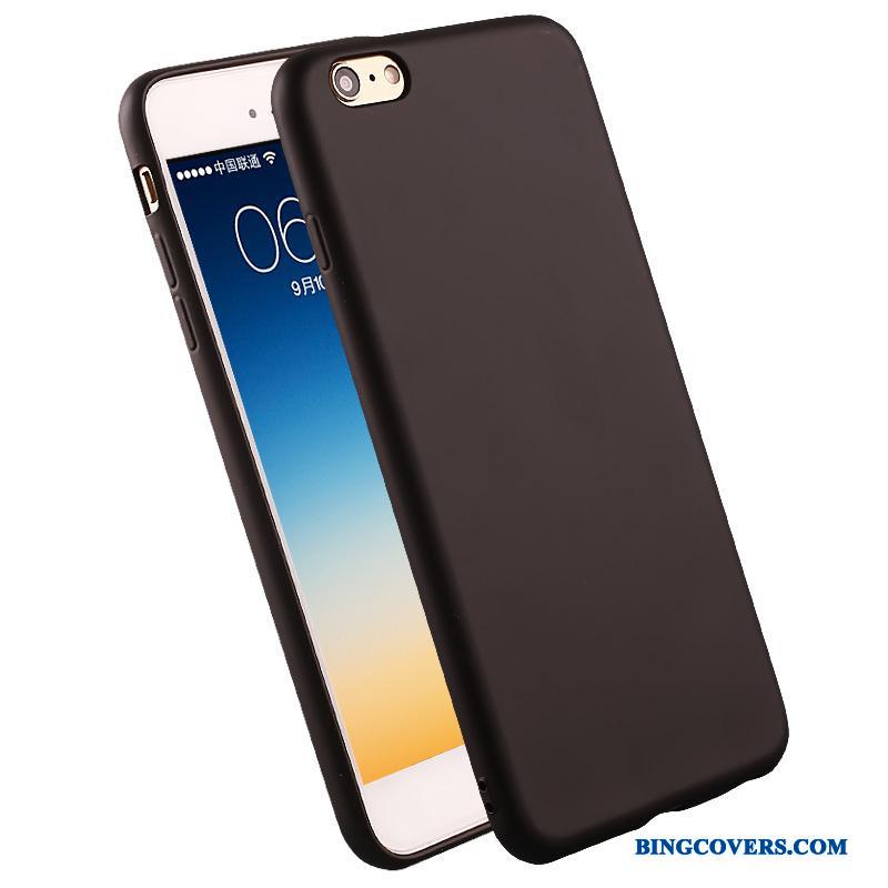 iPhone 5/5s Hængende Ornamenter Beskyttelse Sort Silikone Cover Blød Telefon Etui