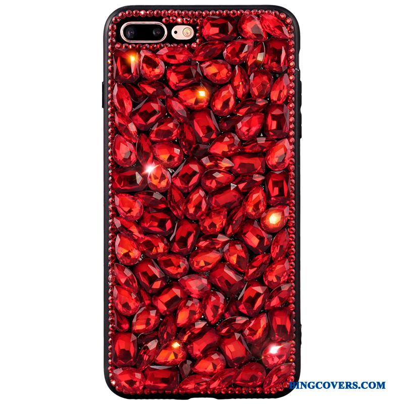iPhone 6/6s Etui Cover Trend Alt Inklusive Luksus Rød Europa Silikone