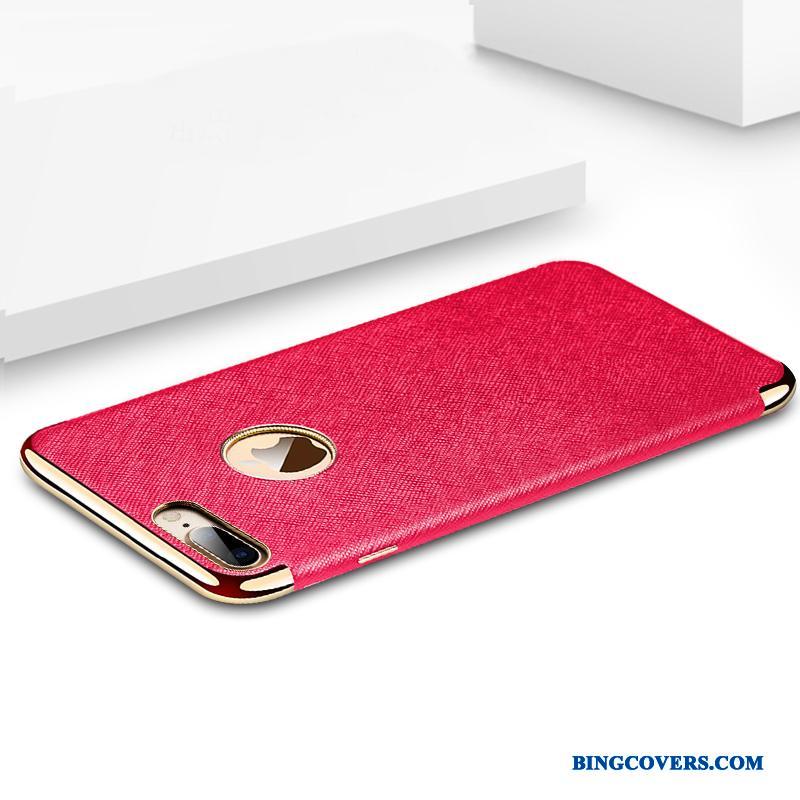 iPhone 7 Beskyttelse Rød Magnetisk Blød Alt Inklusive Kvalitet Telefon Etui