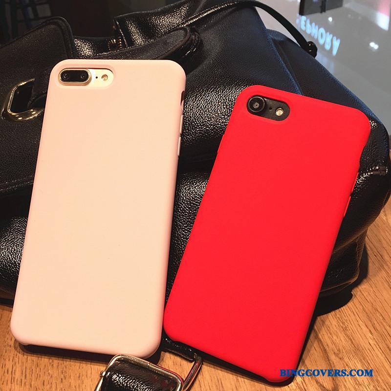 iPhone 7 Plus Silikone Rød Autentiske Etui Blød Anti-fald Telefon