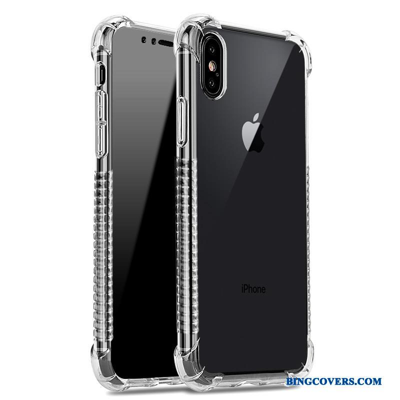 iPhone 8 Ny Alt Inklusive Anti-fald Silikone Telefon Etui Pu