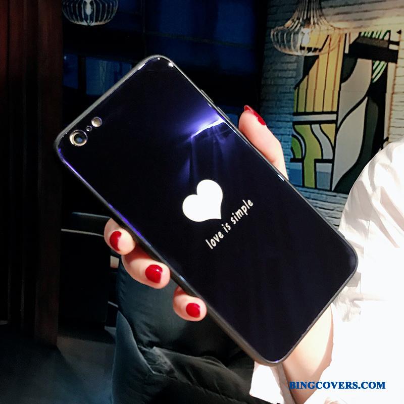 iPhone 8 Plus Af Personlighed Telefon Etui Glas Beskyttelse Trend Alt Inklusive Sort