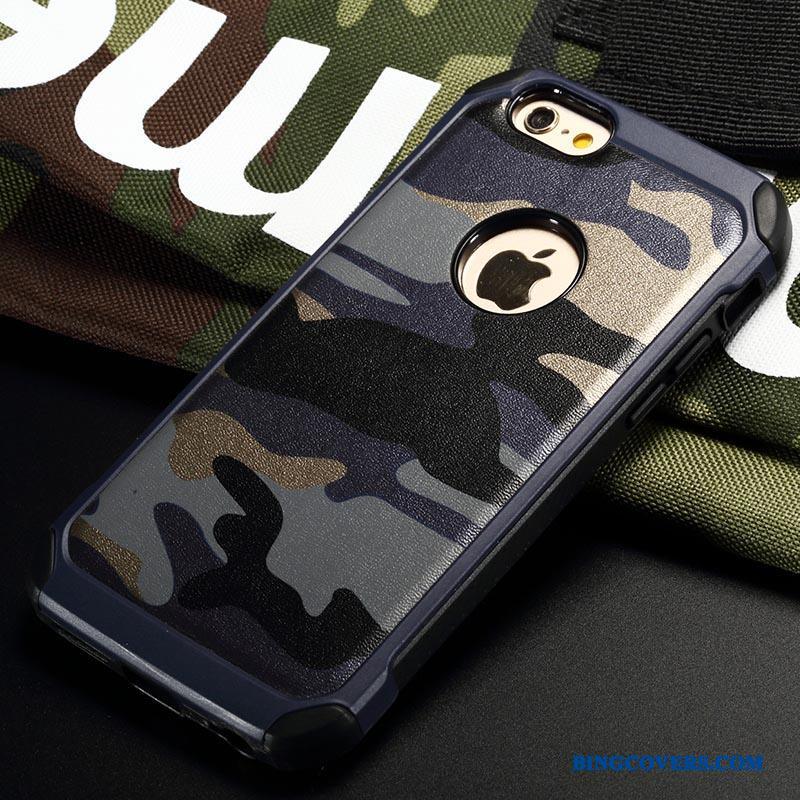 iPhone Se Cover Telefon Etui Scratch Beskyttelse Silikone-etui Camouflage Militær
