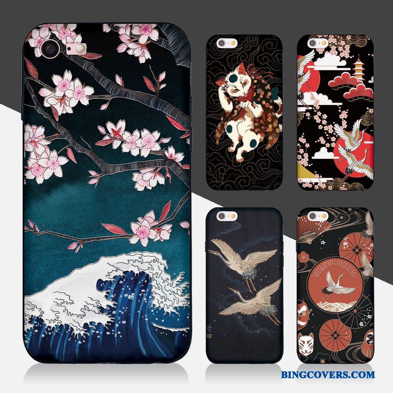 iPhone Se Silikone Blød Telefon Etui Japansk Cover Kat Alt Inklusive
