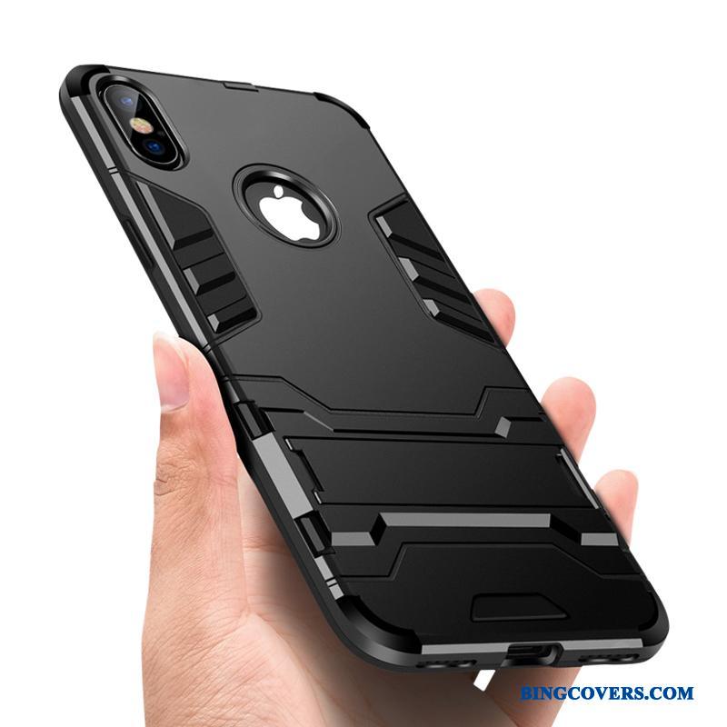 iPhone X Silikone Ny Anti-fald Cover Telefon Etui Beskyttelse Alt Inklusive